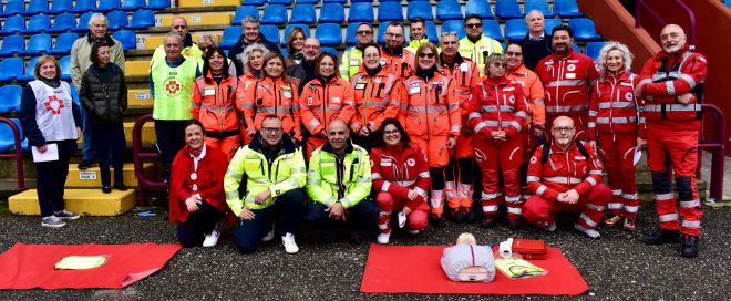 L'edizione 2024 di "Salva un cuore" si è svolta allo stadio Sinigaglia a Como